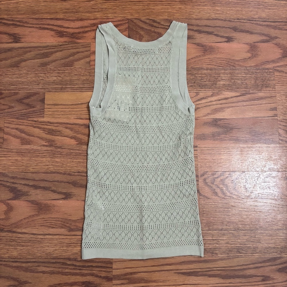 Zara pointelle knit top - Picture 3 of 3